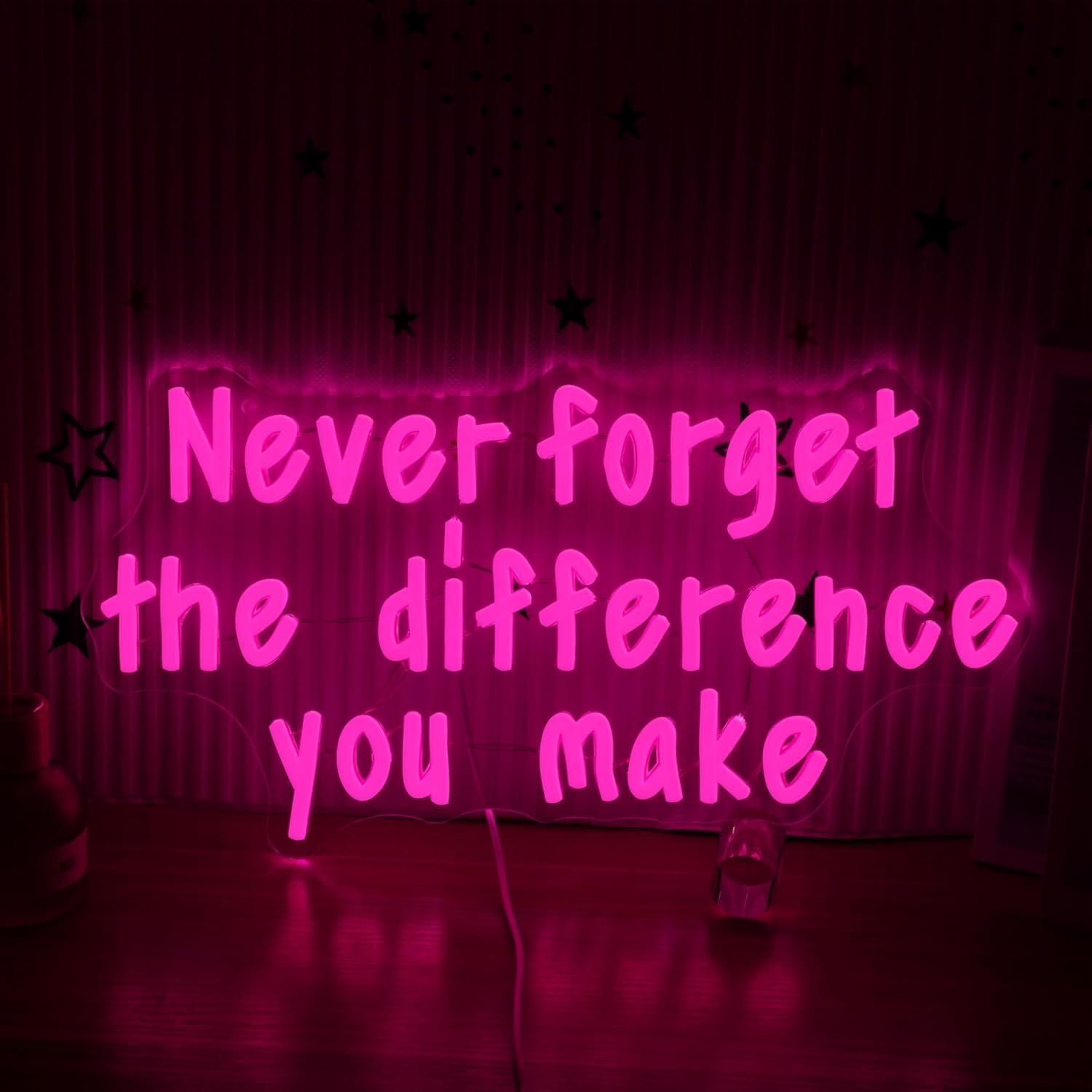Never Forget The Difference Yo – обзор и цена Neon Sign Party