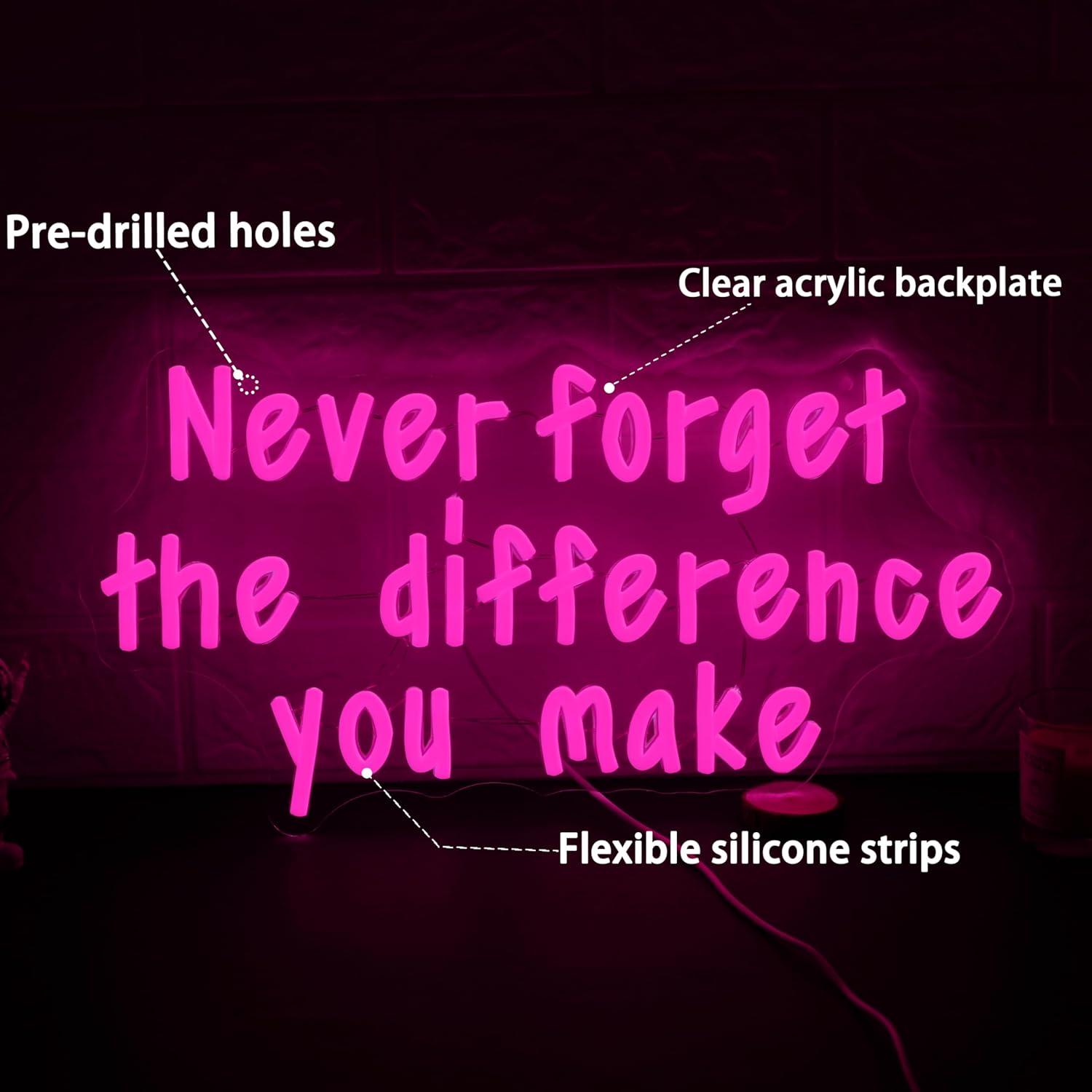 Never Forget The Difference Yo – обзор и цена Neon Sign Party