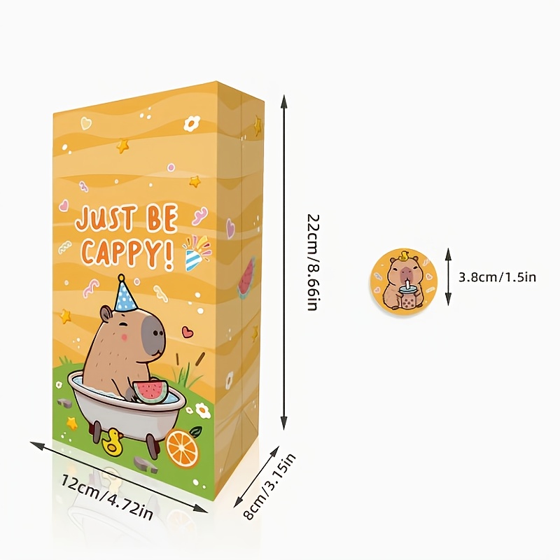 12/24/48pcs Capybara Candy Bag – обзор и цена Event Party Box