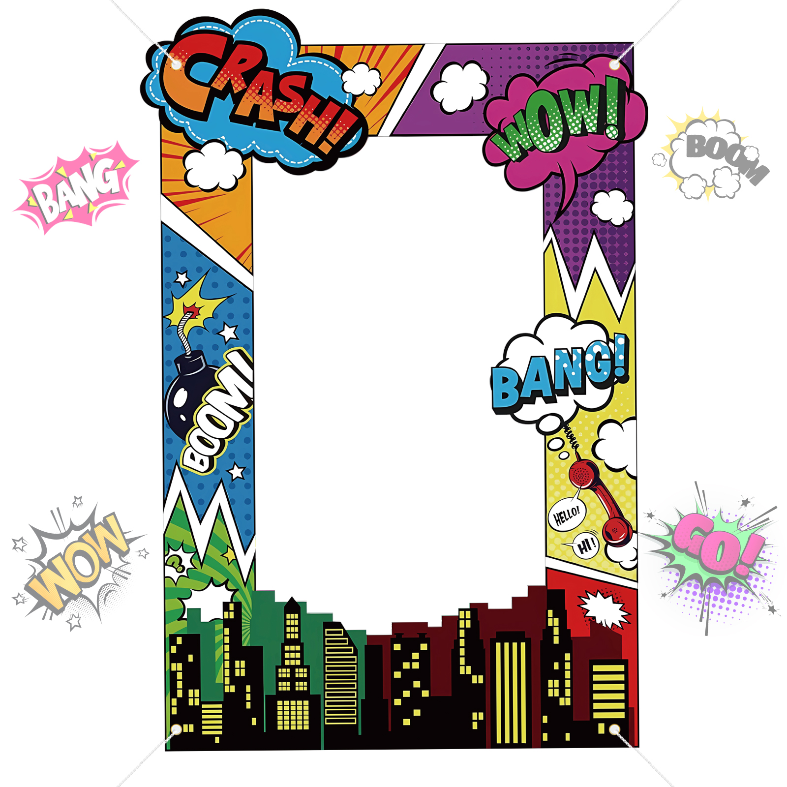 Super Hero Photo Prop Hero Bir – обзор и цена Photo Booth Frame
