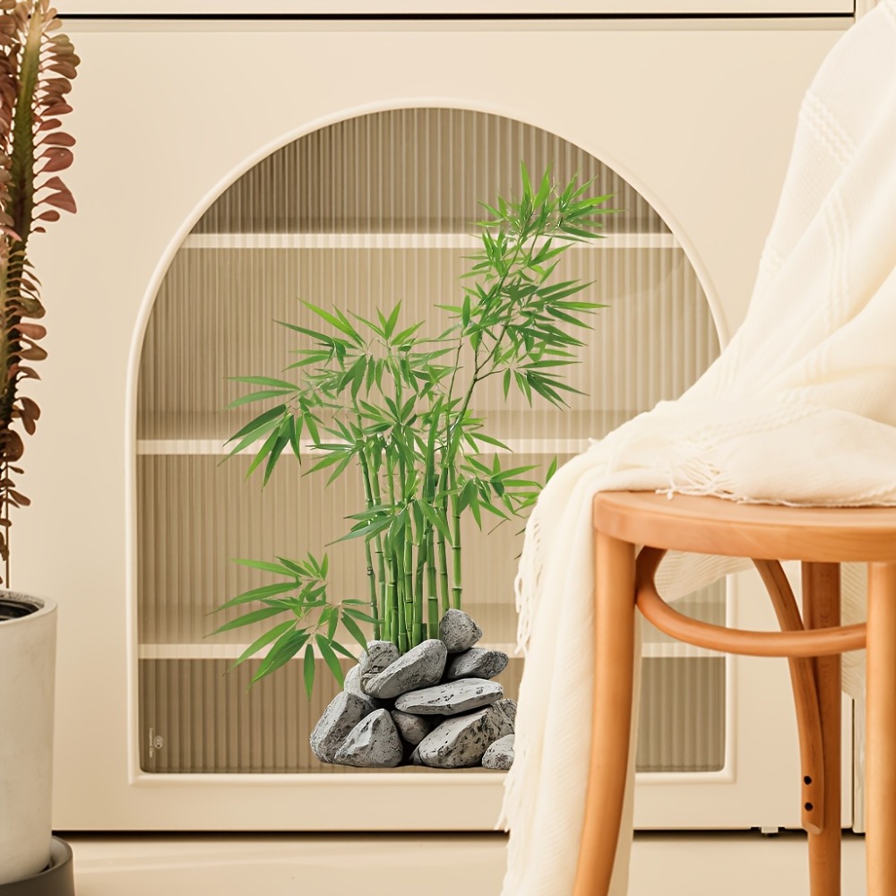 Watercolor Green Bamboo Leaf P – обзор и цена Flower Wall Panel