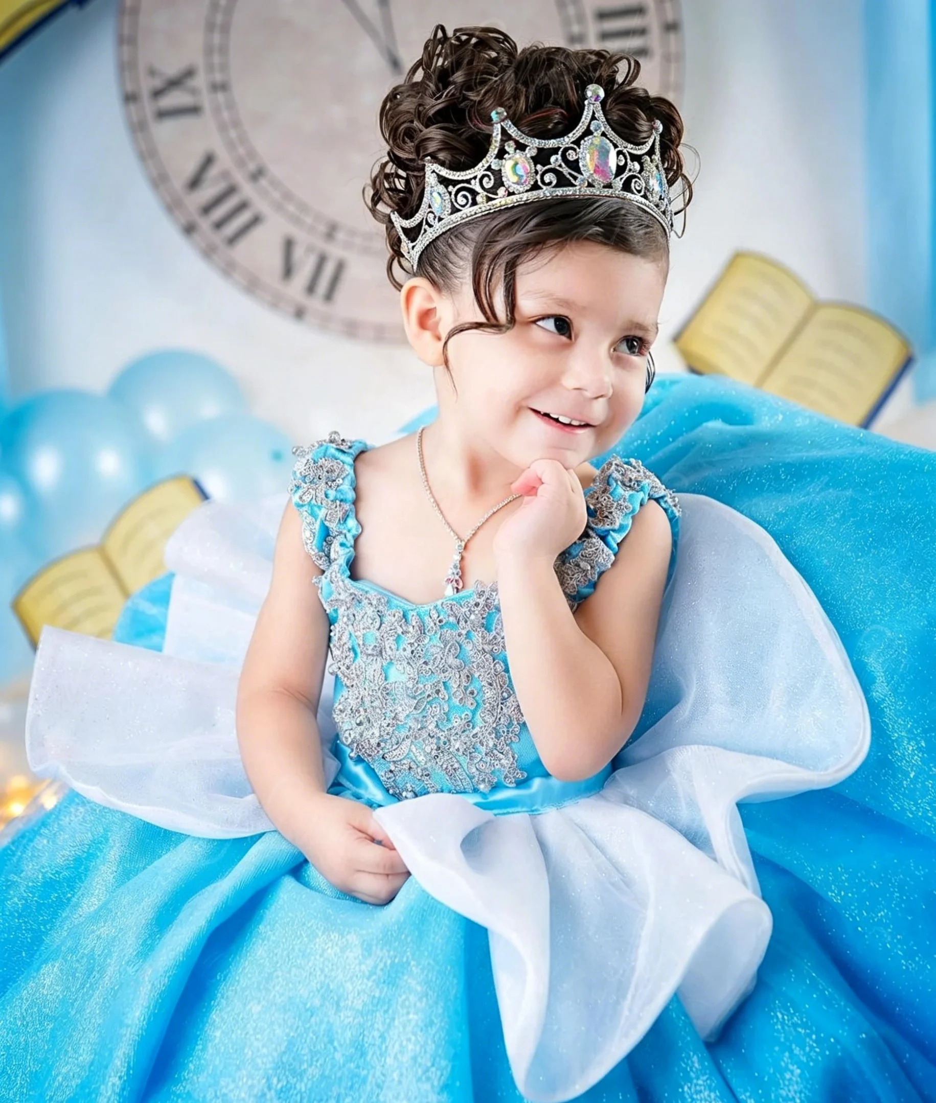 Custom Luxury Dress FlowerGirl – обзор и цена Birthday Sash Glitter