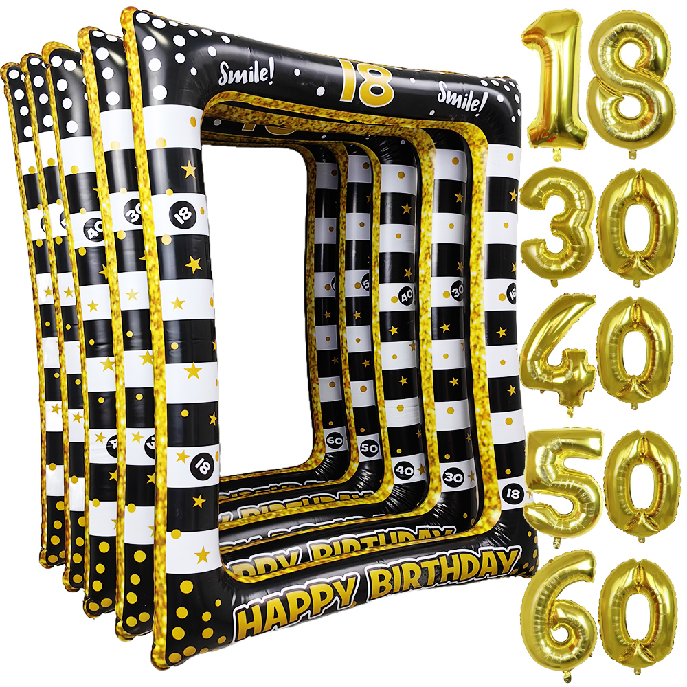 18th 30th 40th 50th 60th Birth – обзор и цена Photo Booth Frame