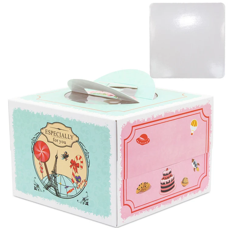 5pcs 8inch cake box with windo – обзор и цена Party Event Supplier