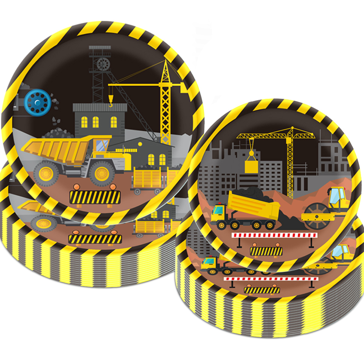 Excavator Themed Plates, Paper – обзор и цена Event Z