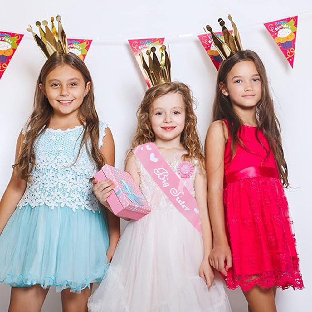 Pink Blue Baby Shower Glitter  – обзор и цена Birthday Sash Glitter