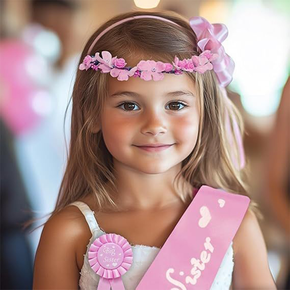 Pink Blue Baby Shower Glitter  – обзор и цена Birthday Sash Glitter