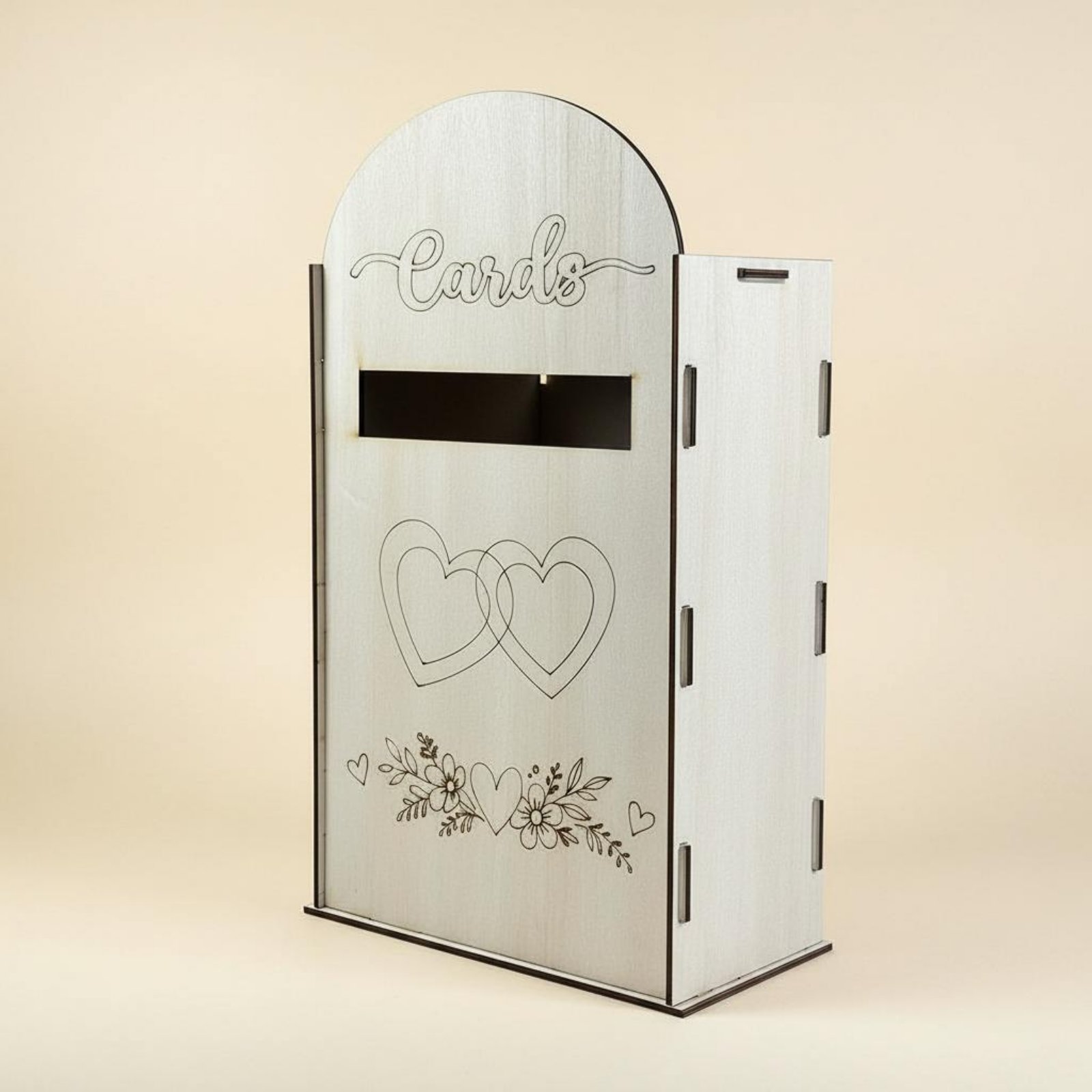 Wooden Wedding Card Box Laser  – обзор и цена Event Party Box