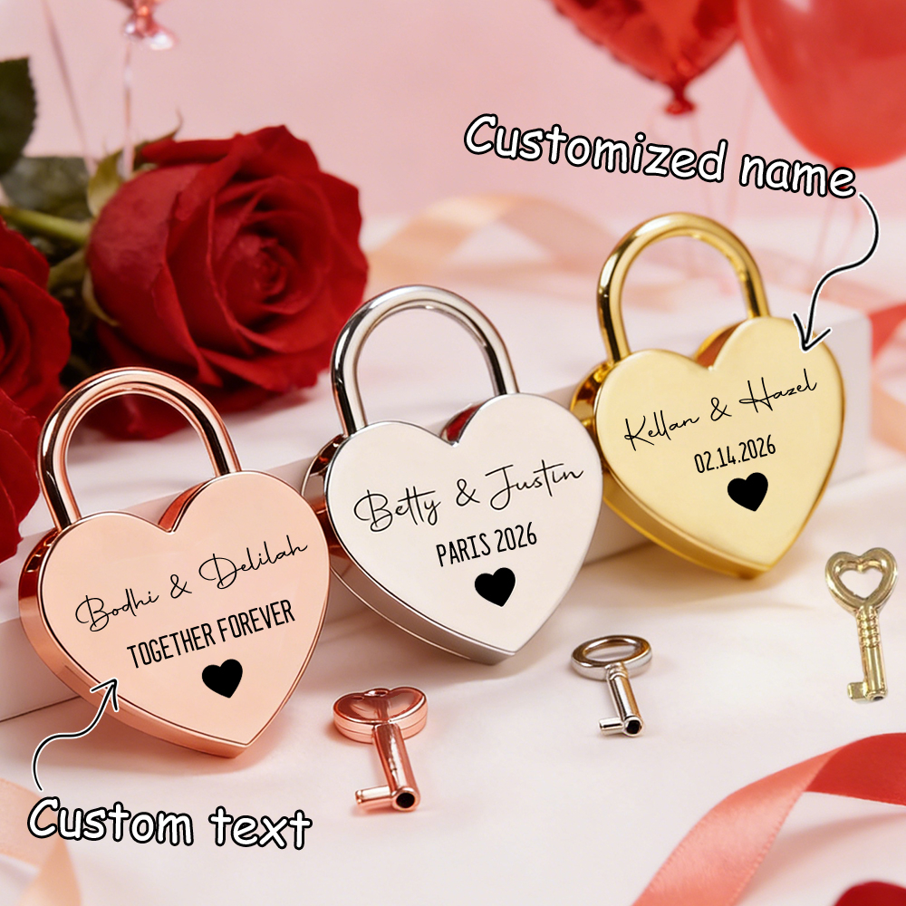 Custom Name Heart-Shaped Padlo – обзор и цена Eve Party