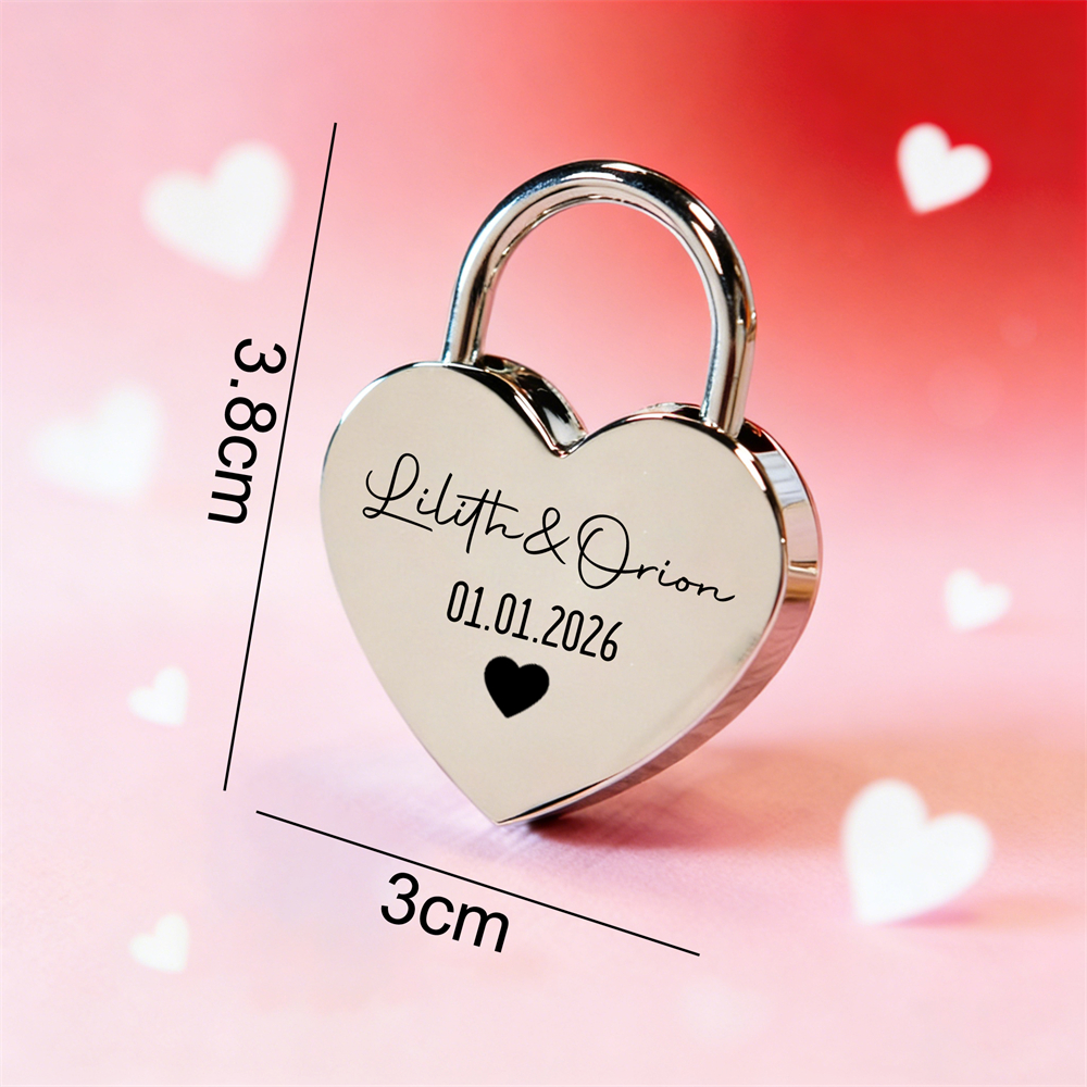 Custom Name Heart-Shaped Padlo – обзор и цена Eve Party