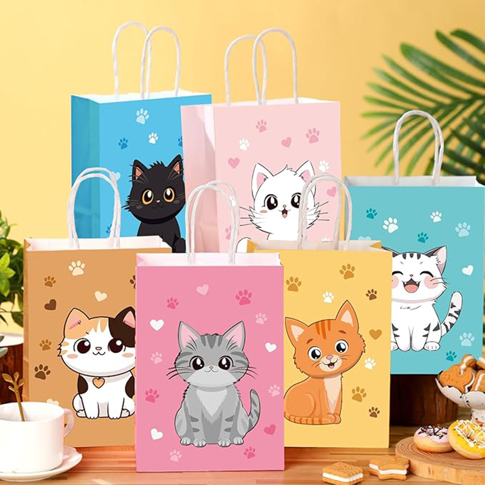 6-48Pcs Colorful Cartoon Cat P – обзор и цена Event Party Shop