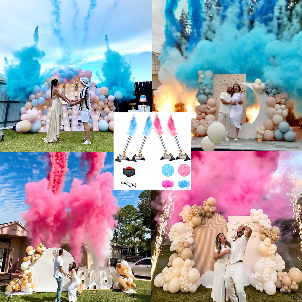 Tnt Gender Reveal Machine Kit  – обзор и цена Confetti Cannon Tube