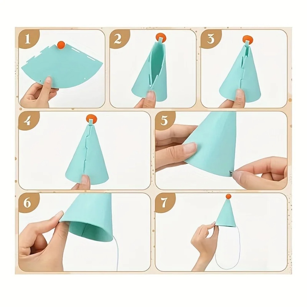 6 pcs Mini Party Hats: Lightwe – обзор и цена Party Hat Cone