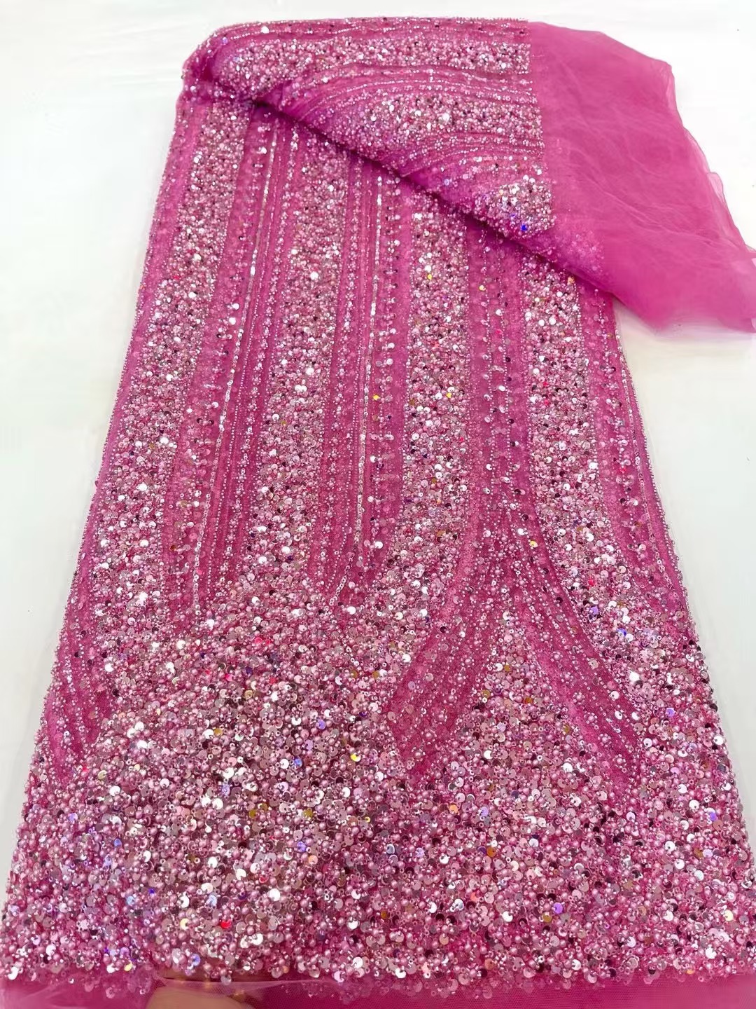 1 Yard Luxury african fabric f – обзор и цена Glitter Tablecloth