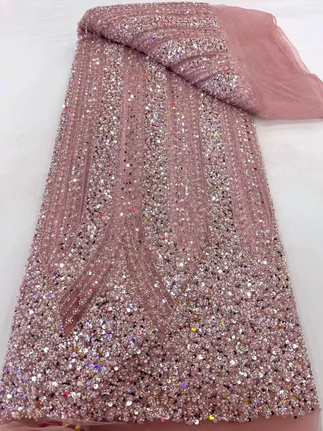 1 Yard Luxury african fabric f – обзор и цена Glitter Tablecloth