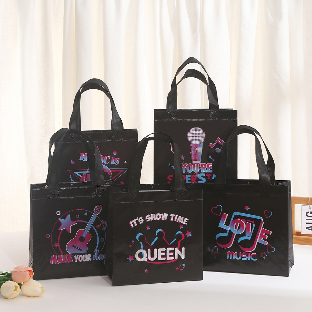 10Pcs Black Let's Rock Music T – обзор и цена Event Party Shop