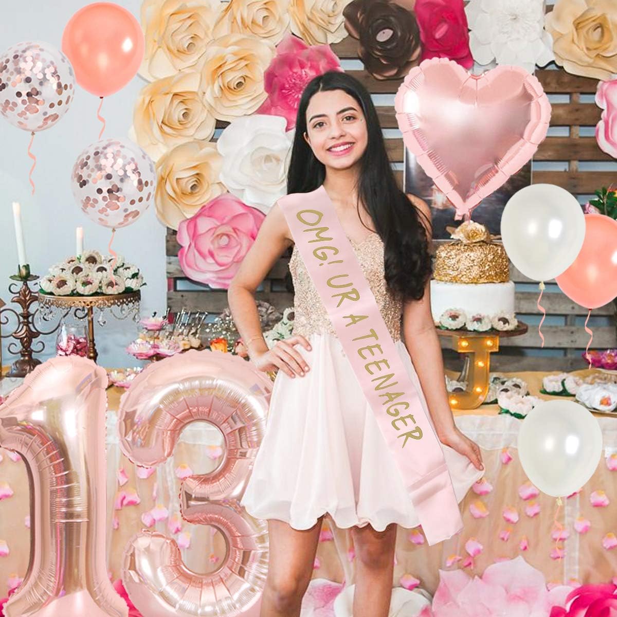 13th Birthday Party Decoration – обзор и цена Party Banner Gold