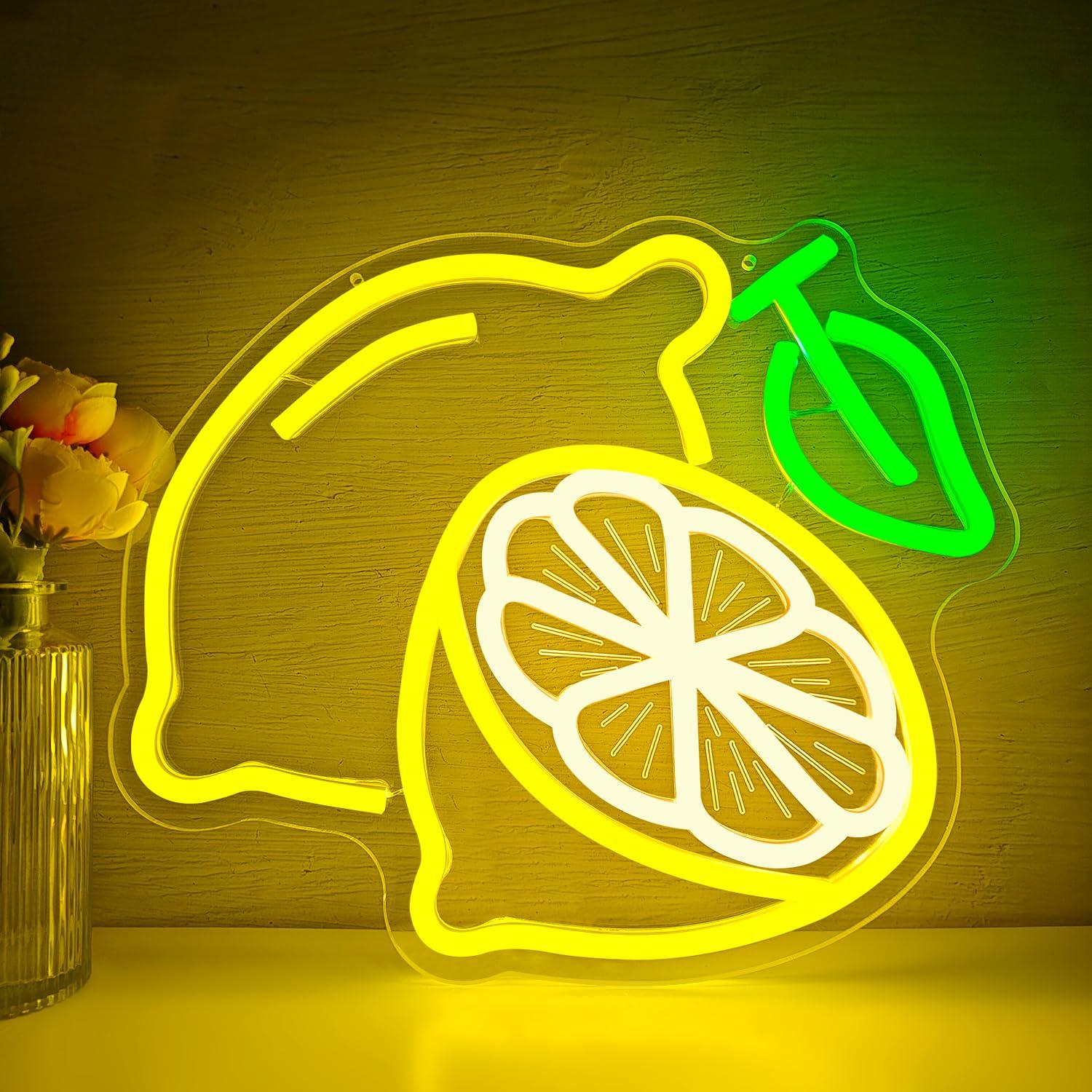 Lemon Neon Sign Dimmable LED L – обзор и цена Neon Sign Party
