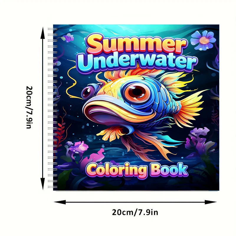 Summer Underwater Coloring Boo – обзор и цена Event Supplies