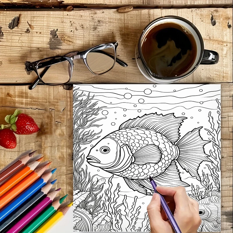 Summer Underwater Coloring Boo – обзор и цена Event Supplies