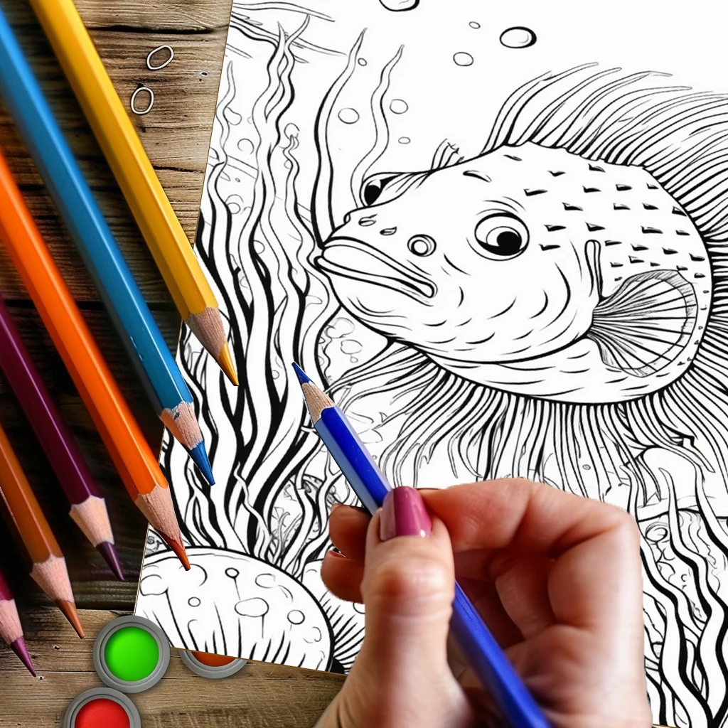 Summer Underwater Coloring Boo – обзор и цена Event Supplies