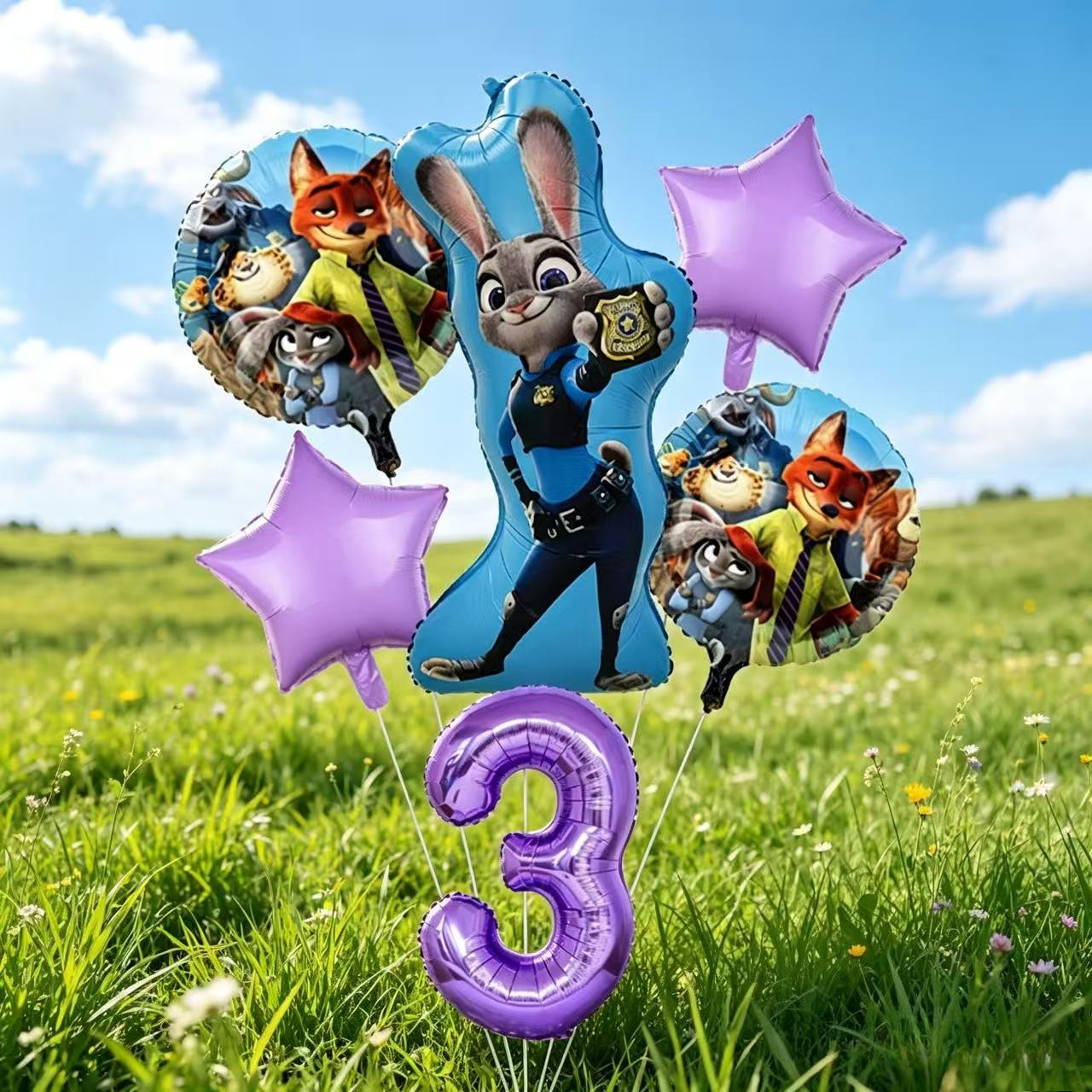 Zootopia Animal Cartoon Balloo – обзор и цена Balloon Arch Kit