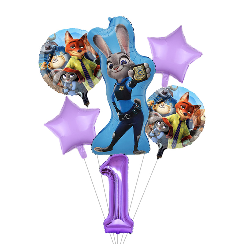 Zootopia Animal Cartoon Balloo – обзор и цена Balloon Arch Kit