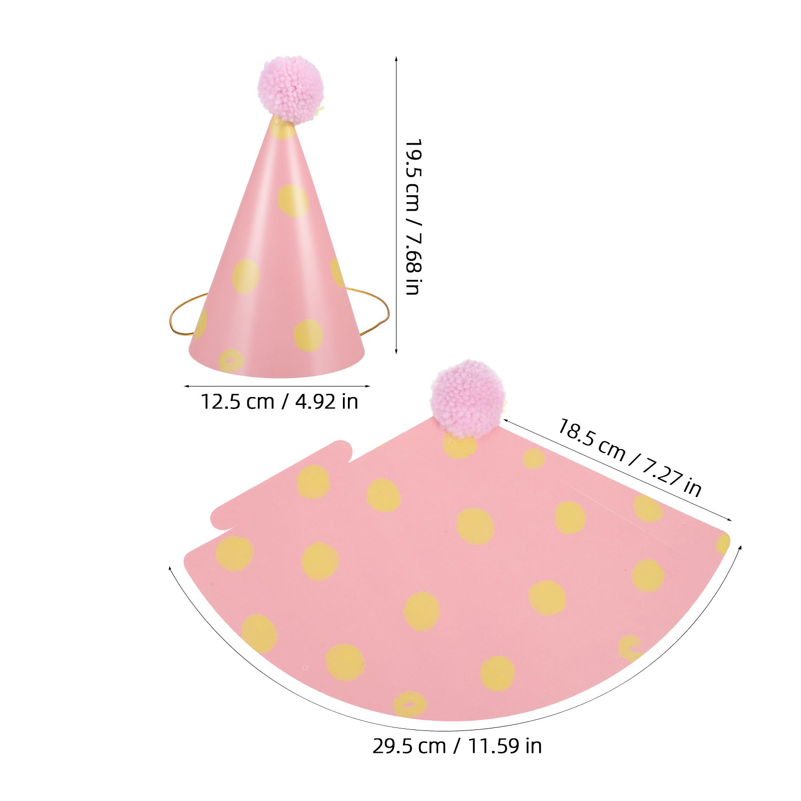 14Pcs Paper Birthday Hats for  – обзор и цена Party Hat Cone