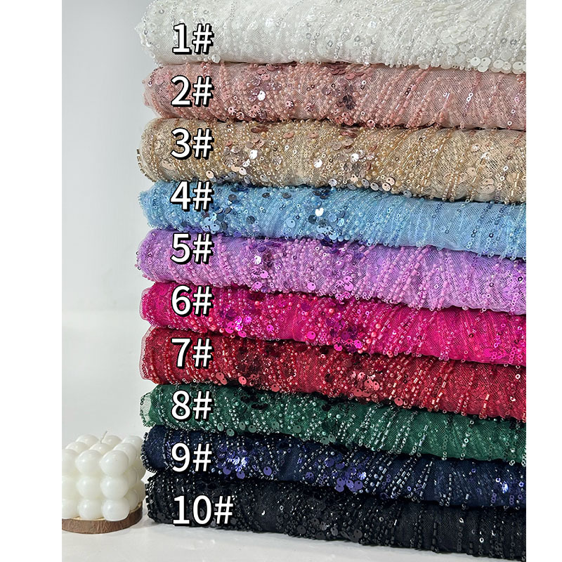 Beaded Sequins Embroidery Fabr – обзор и цена Glitter Tablecloth