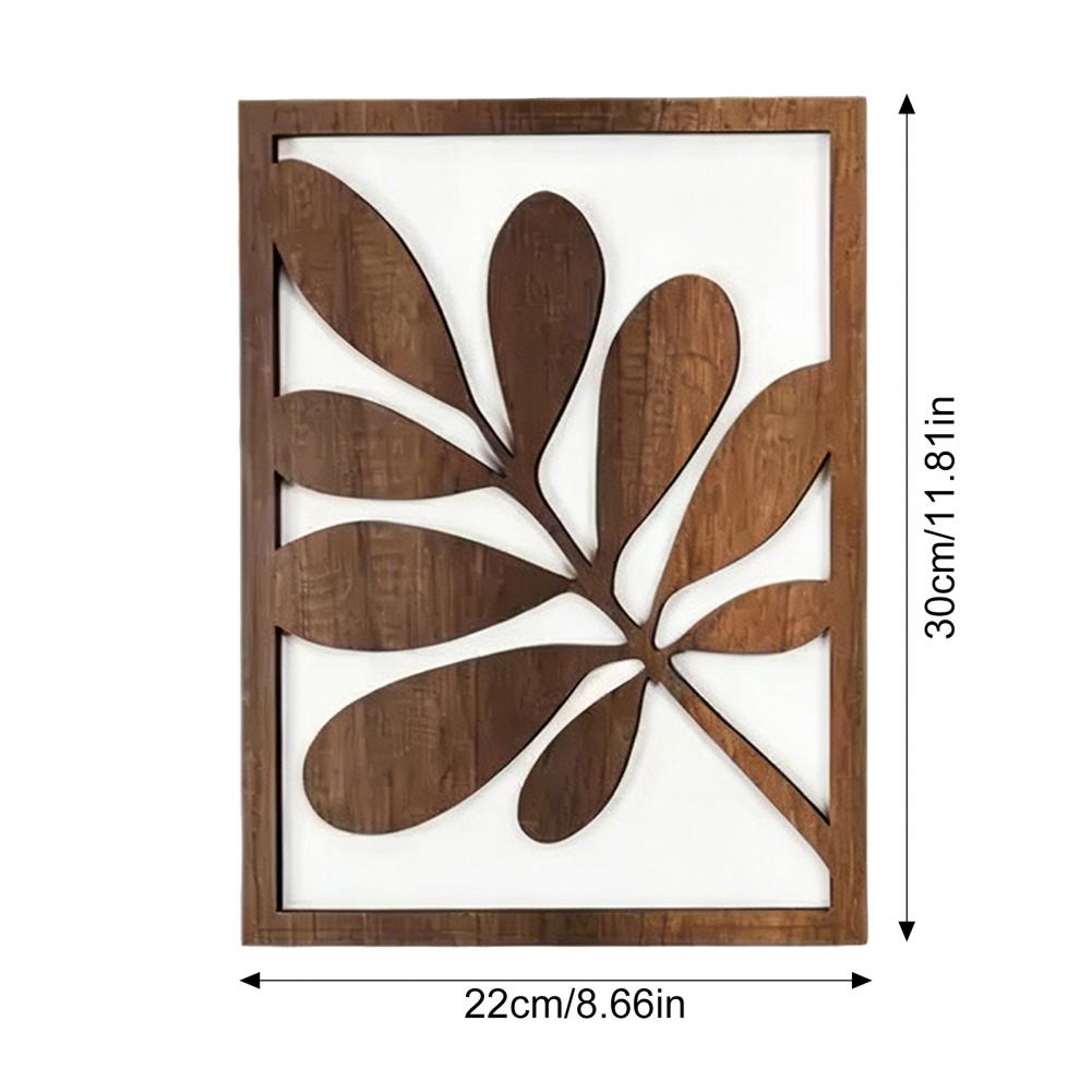 3 Pcs Nordic Style Wood Decor  – обзор и цена Flower Wall Panel