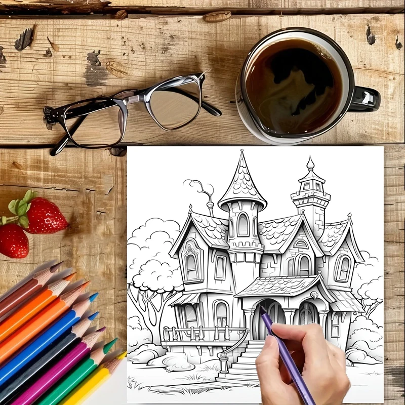 Haunted House Coloring Book fo – обзор и цена Event Supplies