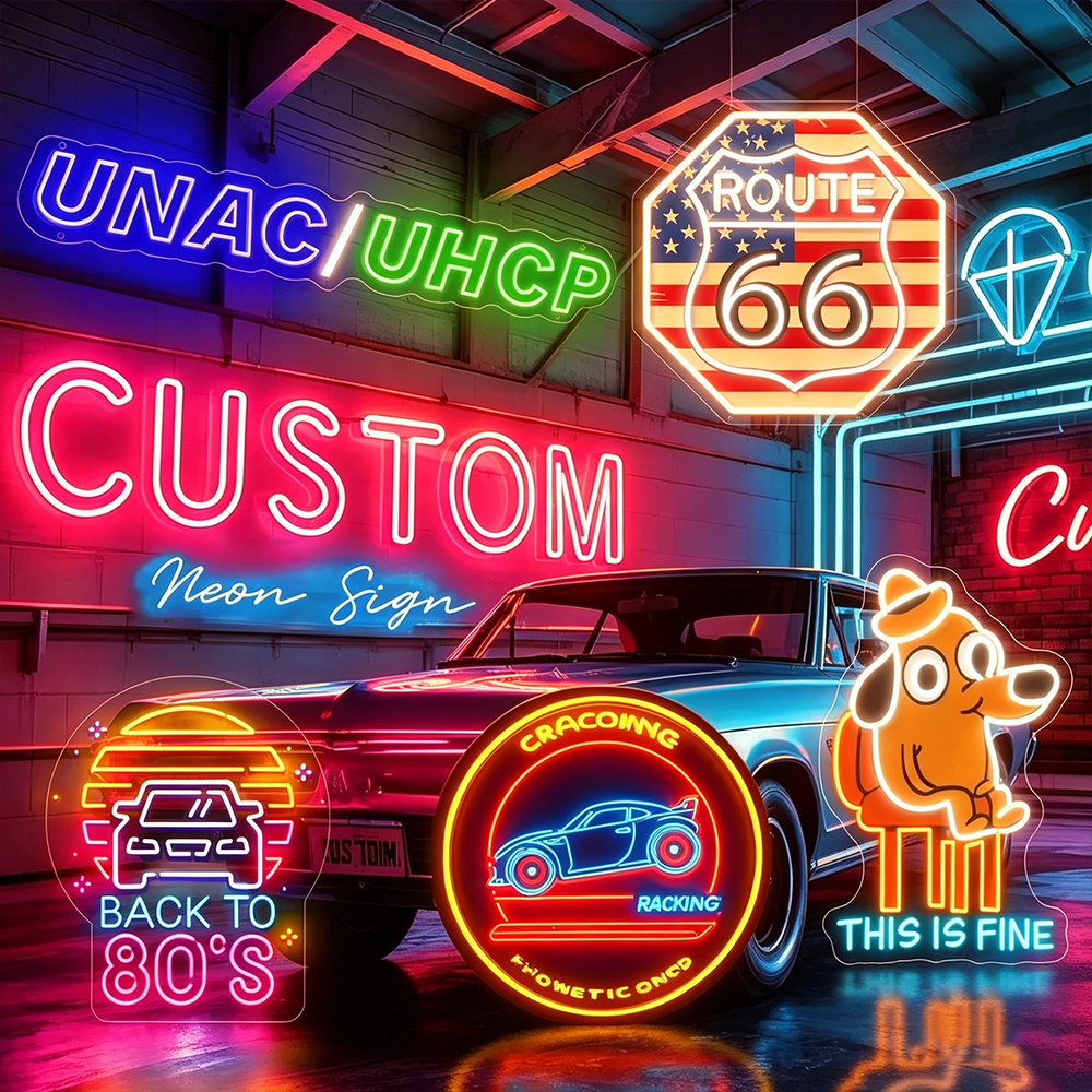 Custom Neon Sign Acrylic LED N – обзор и цена Neon Sign Party