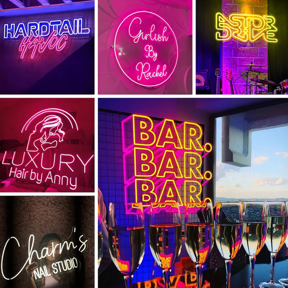 Custom Neon Sign Acrylic LED N – обзор и цена Neon Sign Party