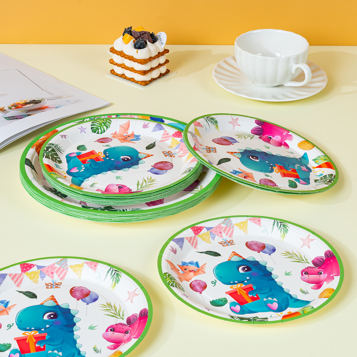 10/25/50Pcs Cute Party Dinosau – обзор и цена Event Party