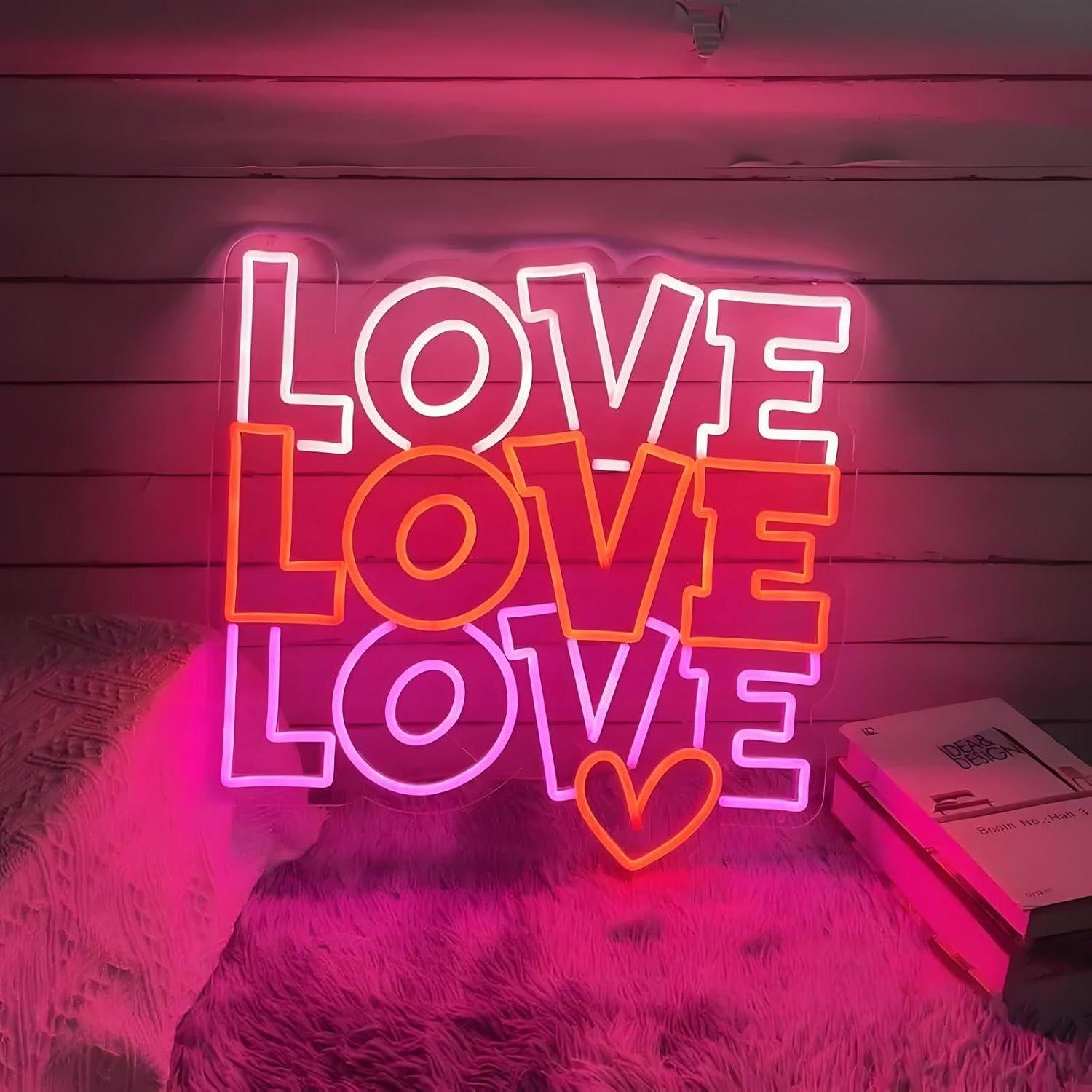 Love Neon Sign USB Dimmable LE – обзор и цена Neon Sign Party