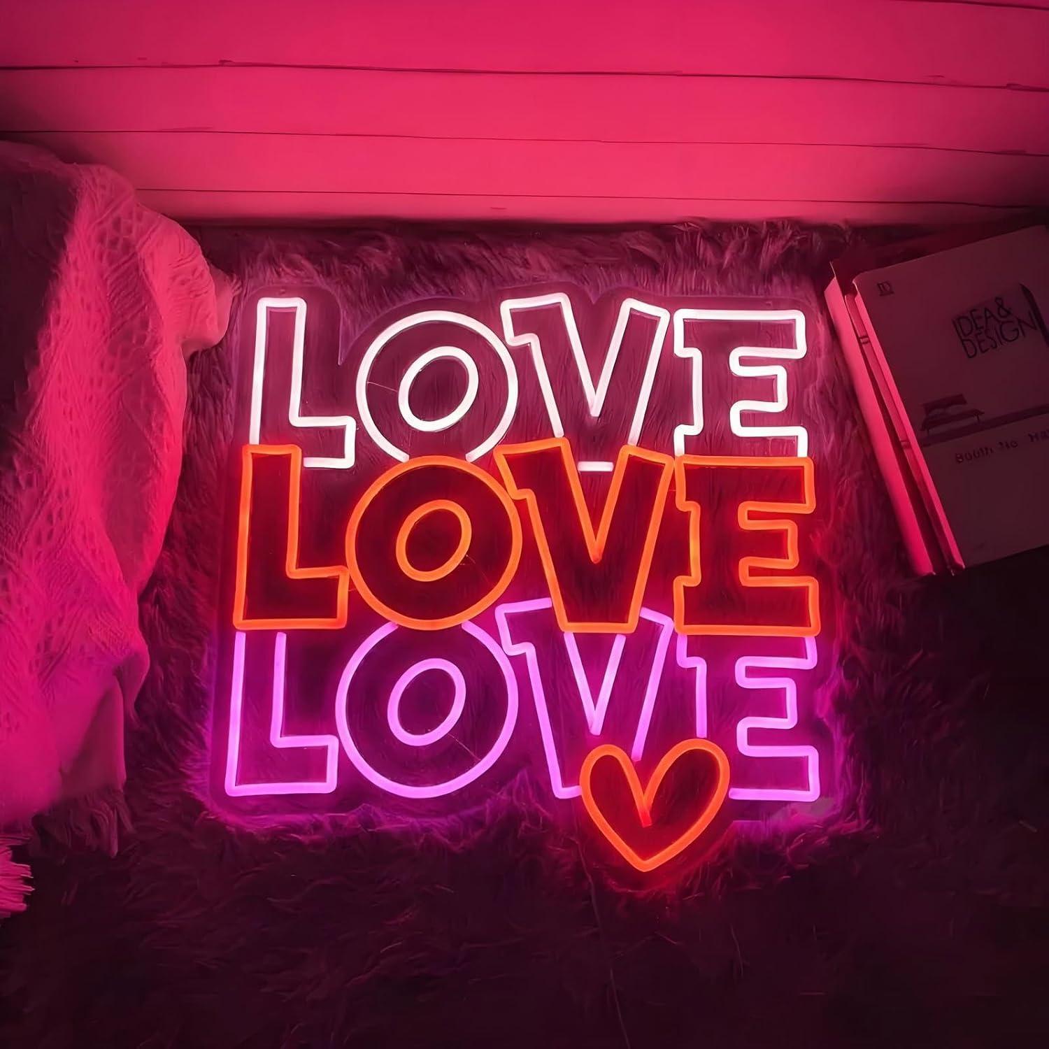 Love Neon Sign USB Dimmable LE – обзор и цена Neon Sign Party
