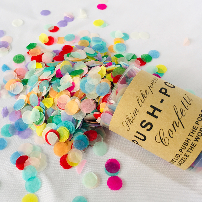 2pcs Multicolor Paper Scrap Fo – обзор и цена Confetti Cannon Tube
