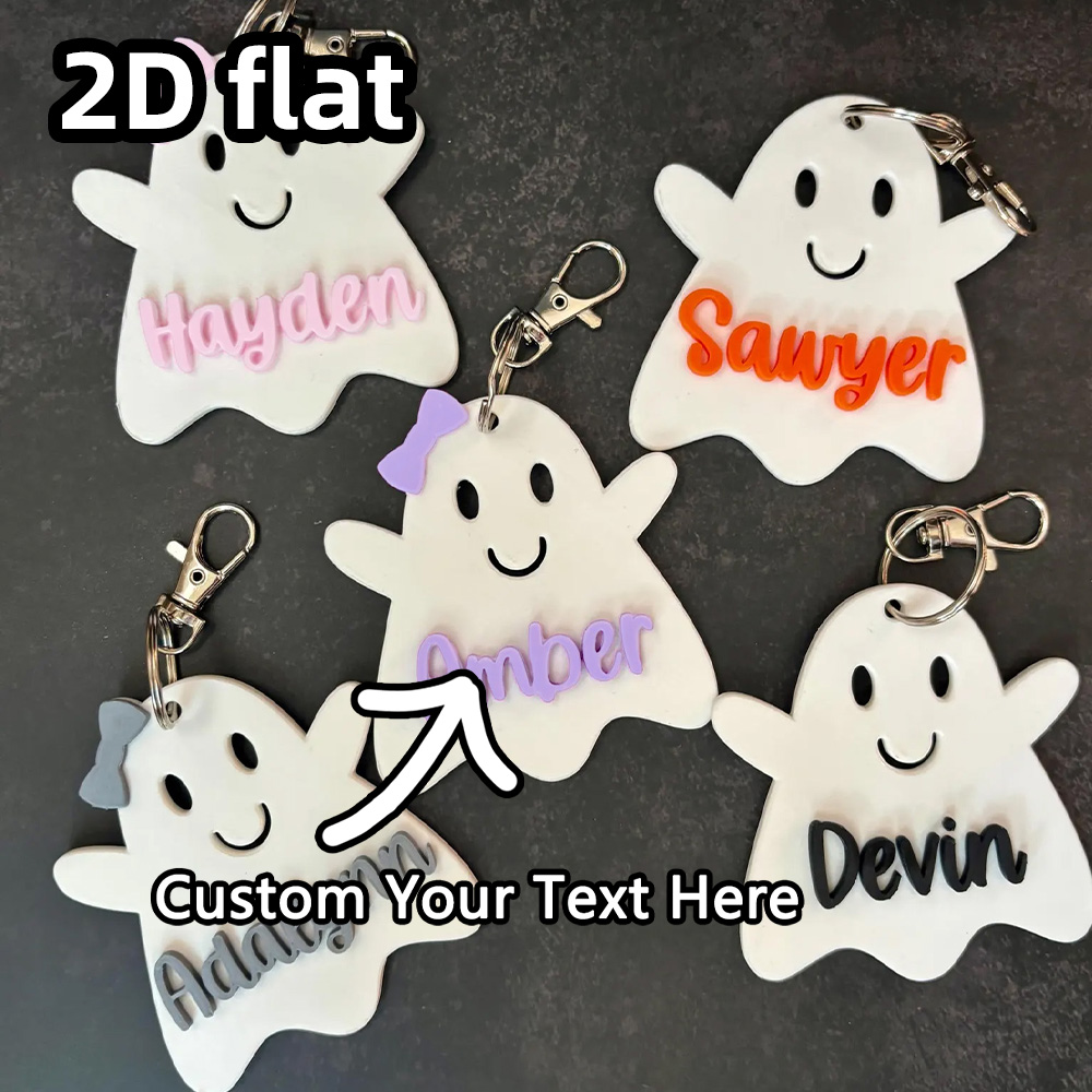 Personalized Ghost Keychain, G – обзор и цена Party Favor Bag