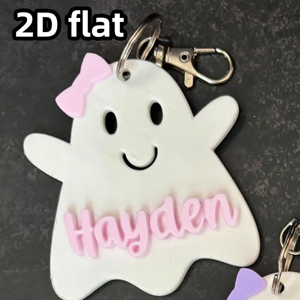 Personalized Ghost Keychain, G – обзор и цена Party Favor Bag