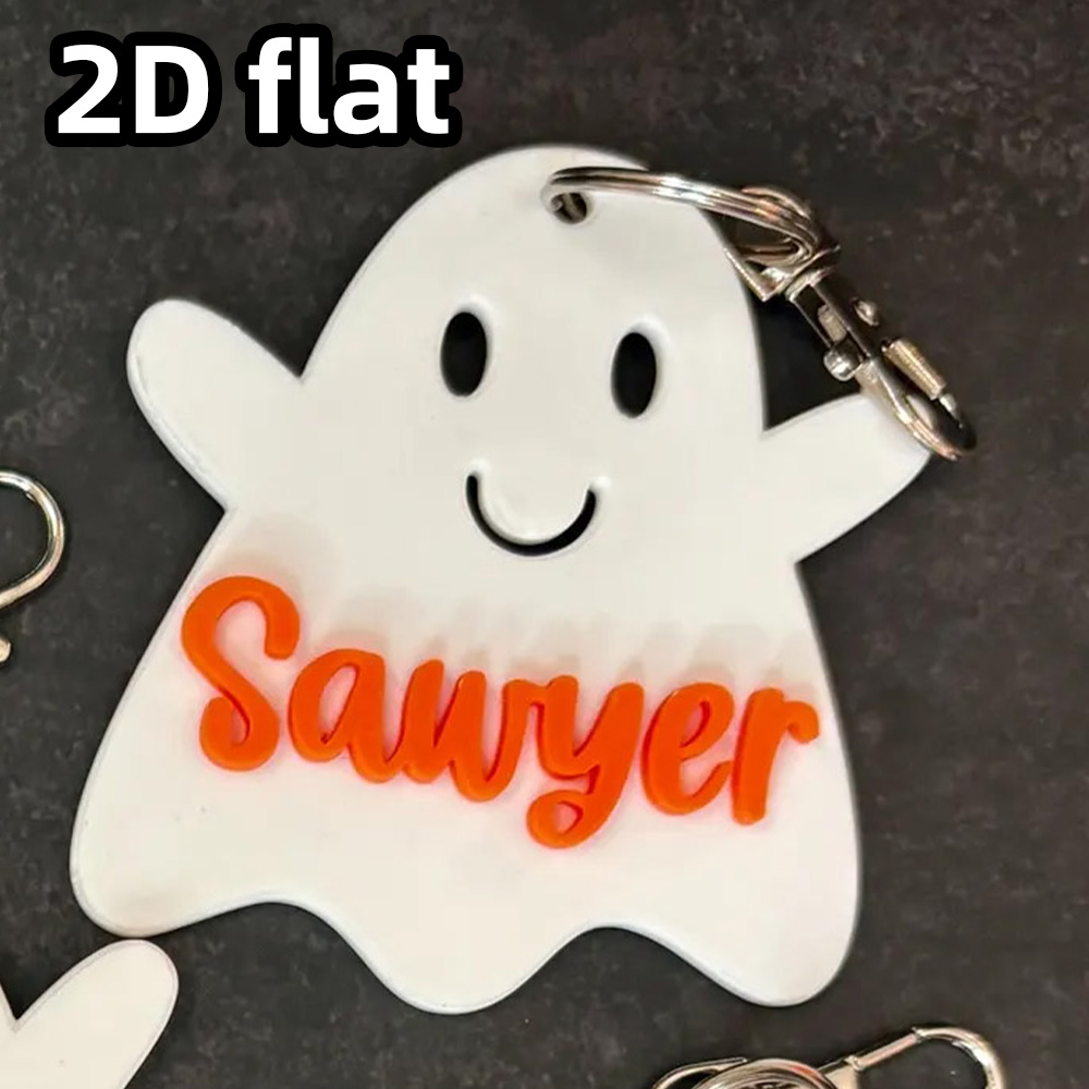 Personalized Ghost Keychain, G – обзор и цена Party Favor Bag