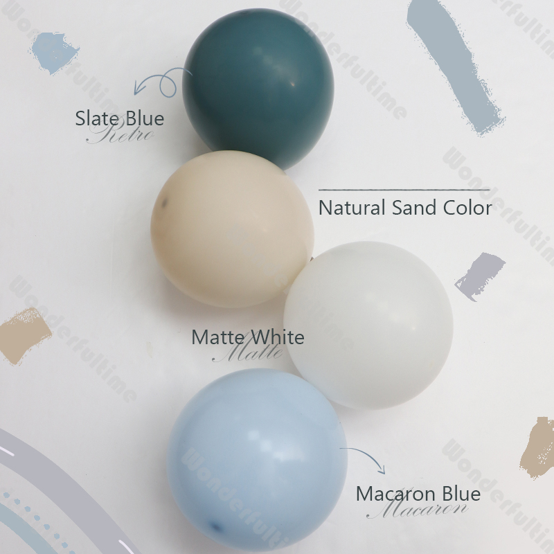 5/10/12/18inch Blue Balloons B – обзор и цена Balloon Arch Kit