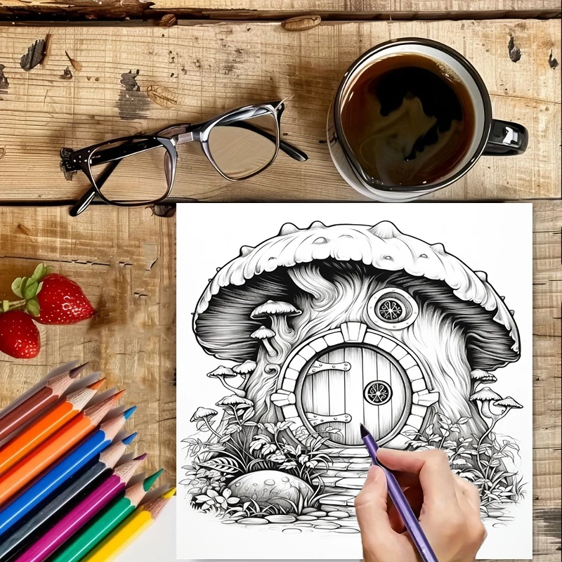 Coloring Book Fairy Door for A – обзор и цена Event Supplies
