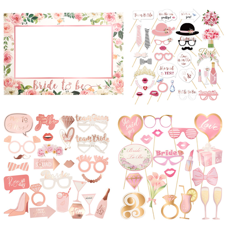 Bride To Be Photo Booth Props  – обзор и цена Photo Booth Frame