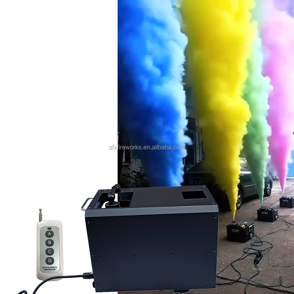 Super Powerful DMX Remote Cont – обзор и цена Confetti Cannon Tube