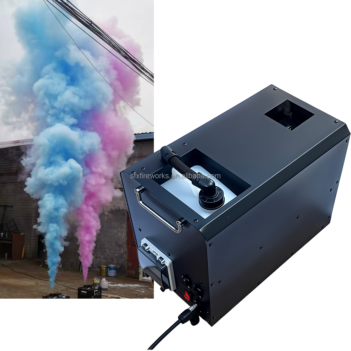 Super Powerful DMX Remote Cont – обзор и цена Confetti Cannon Tube