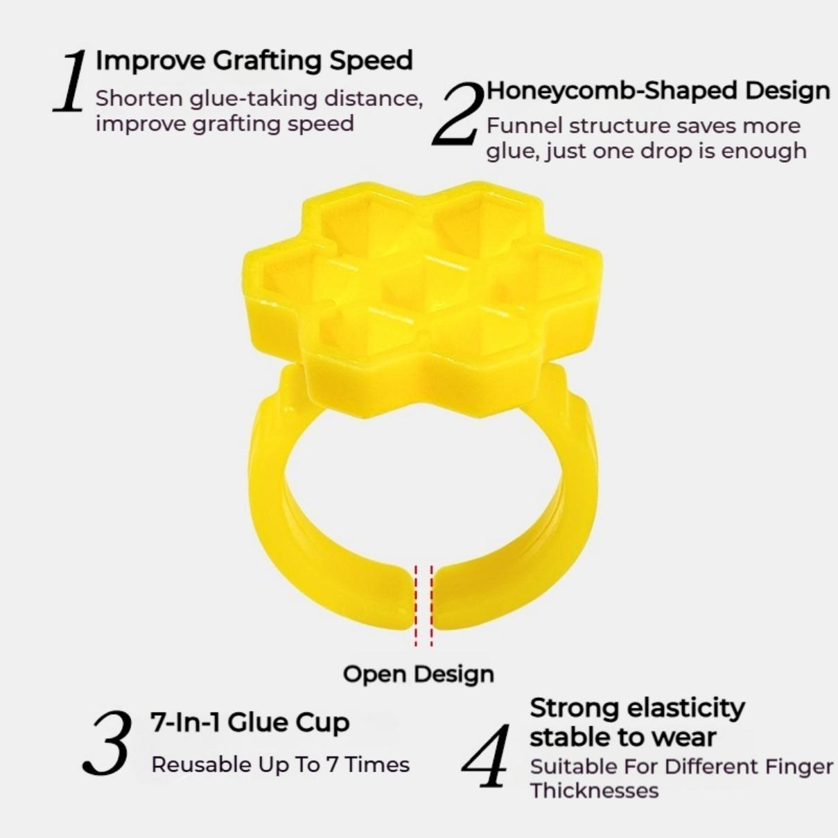 50PCS Holder Ring Cups for Eye – обзор и цена Plastic Cup 50Pcs