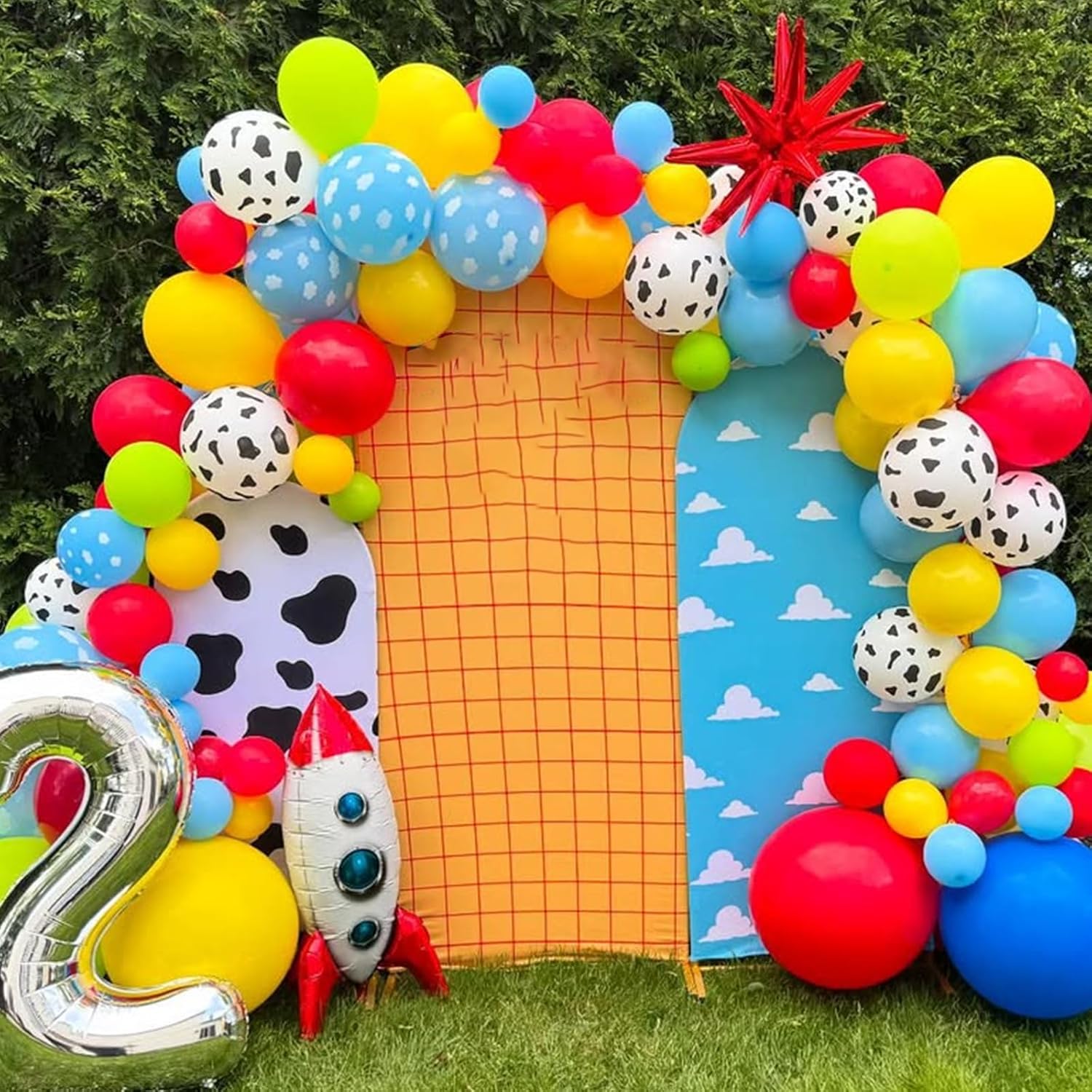 BOY Story 5 Birthday Balloon A – обзор и цена Balloon Arch Kit