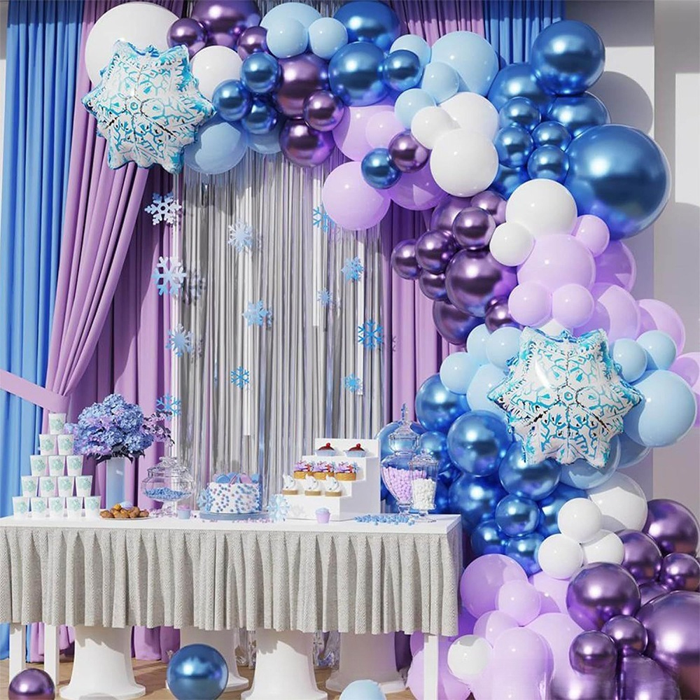 Winter Wonderland Snowflake Ba – обзор и цена Balloon Arch Kit