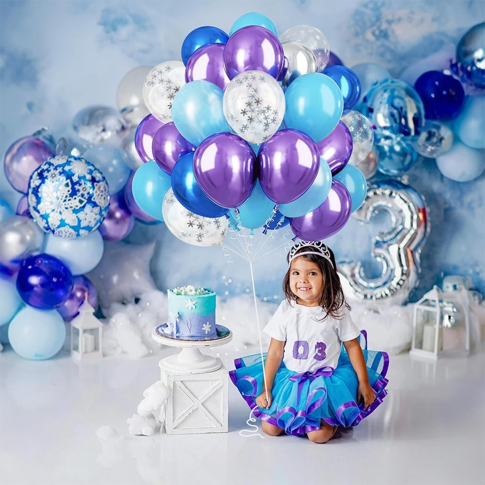 Winter Wonderland Snowflake Ba – обзор и цена Balloon Arch Kit