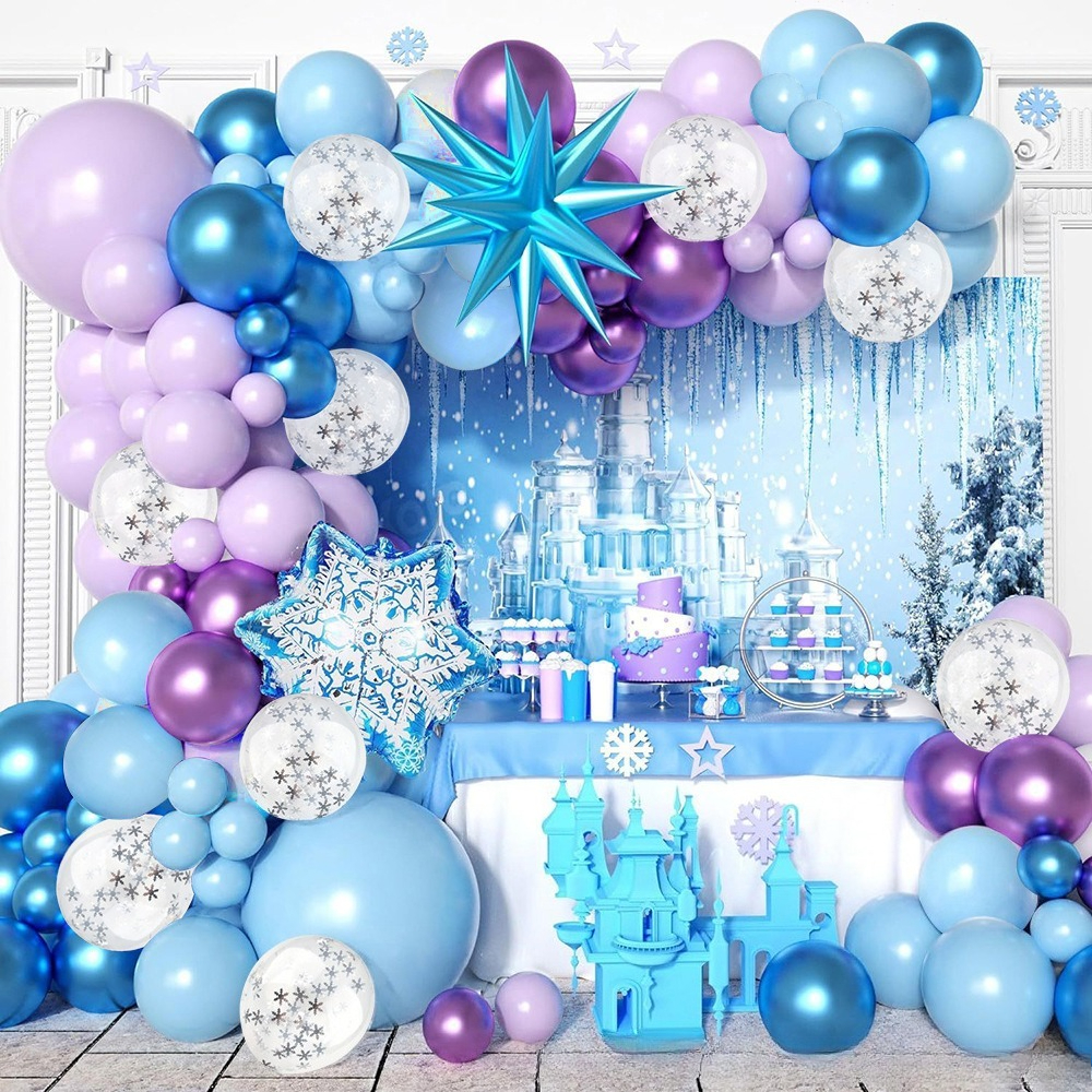 Winter Wonderland Snowflake Ba – обзор и цена Balloon Arch Kit